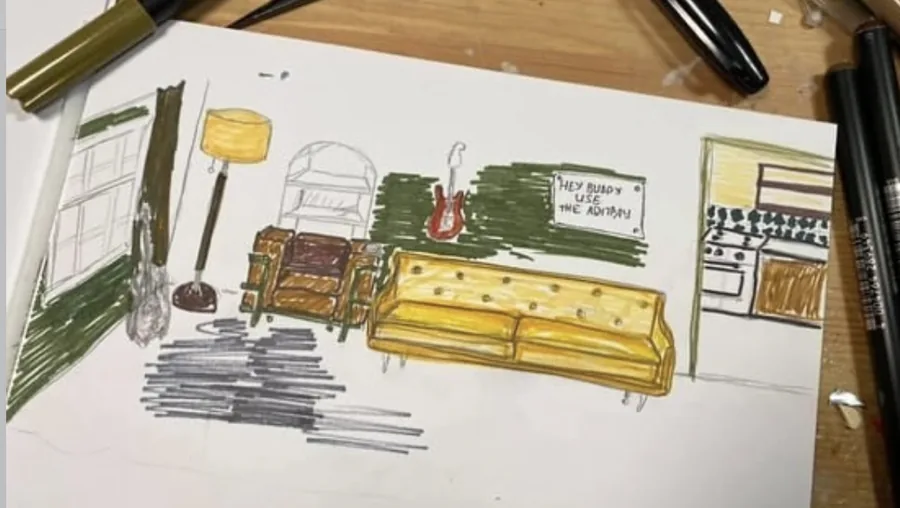 Sketchbook designs for the miniature set