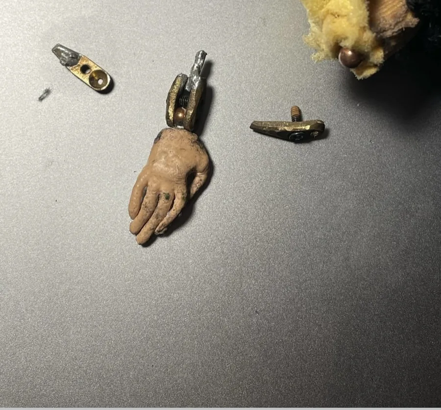 A miniature hand and its joint